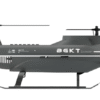 BGKT-5000 (Heavy Oil Type)Longitudinal-type Twin-rotor Unmanned Helicopter Platform