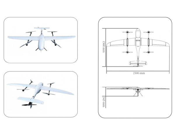 ZH-VF13E ZH-VF13E Electric Hybrid VTOL UAV