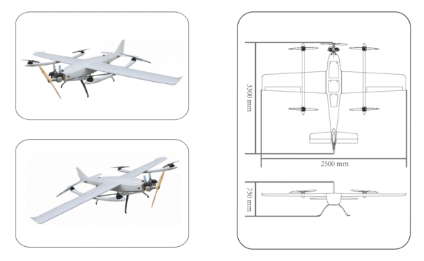 ZH-VF40 Target Drone