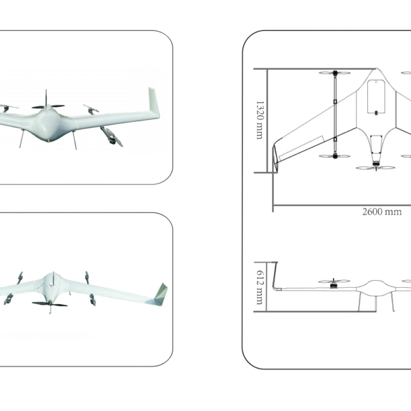 ZH-VF16E Electric Hybrid VTOL UAV