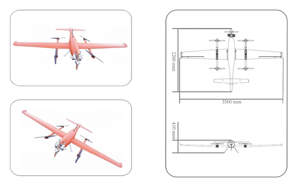 ZH-VT25 Target Drone